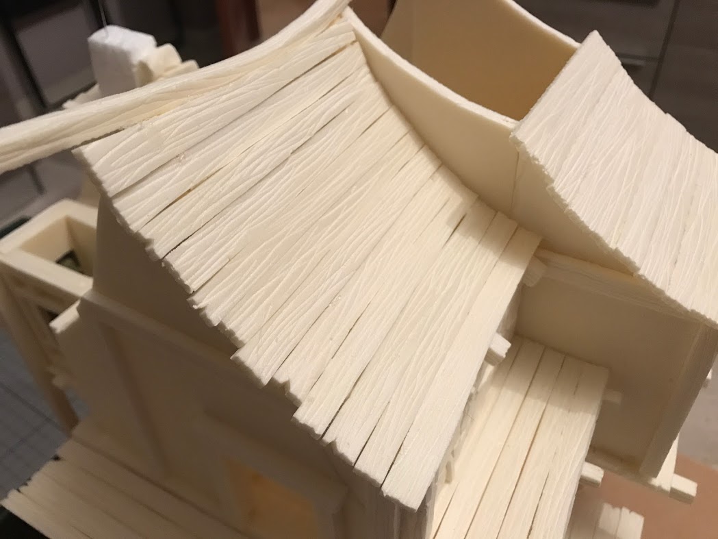 tutorial costruzione townhouse modellismo e diorami fantasy