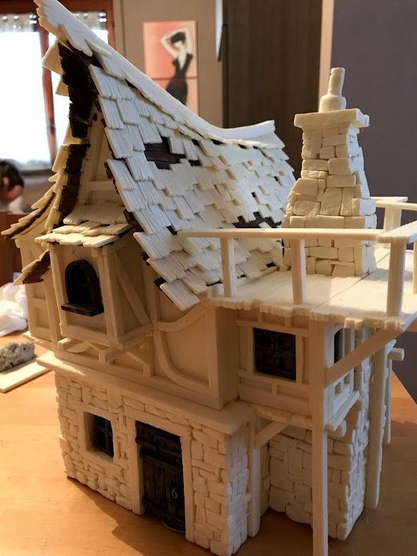townhouse tutorial costruzione modellismo e diorami fantasy