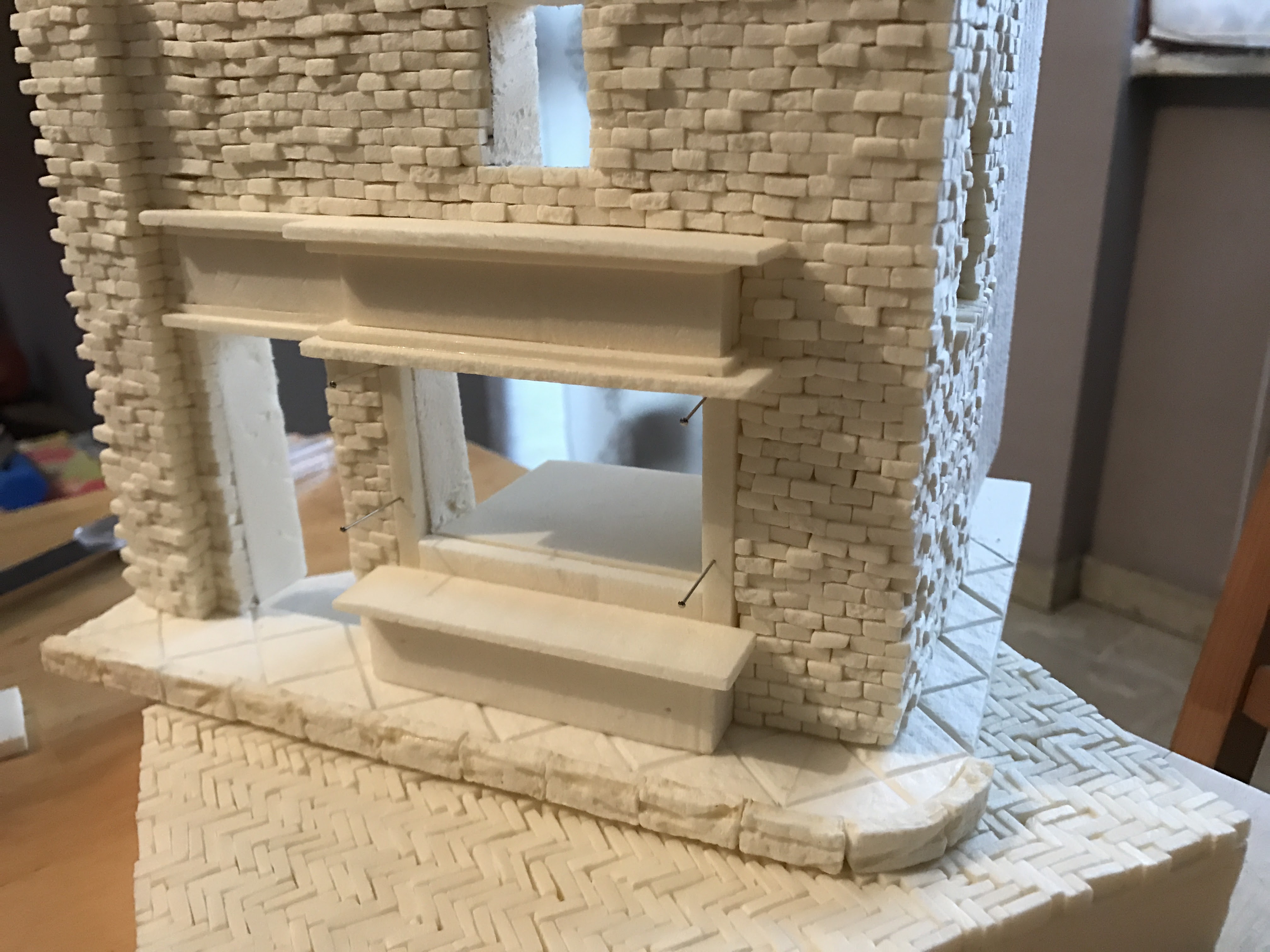 Gringotts - Tutorial costruzione di un diorama in urban style