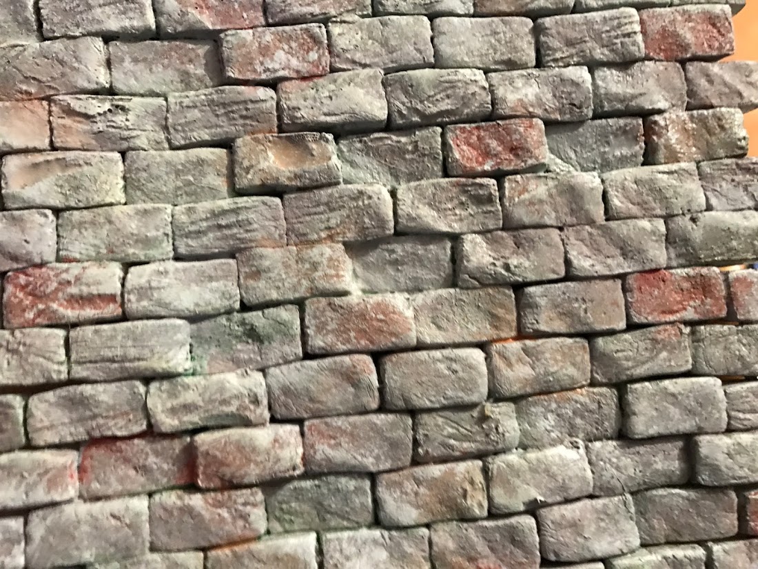 Tutorial dipingere un muro di pietre in polistirene