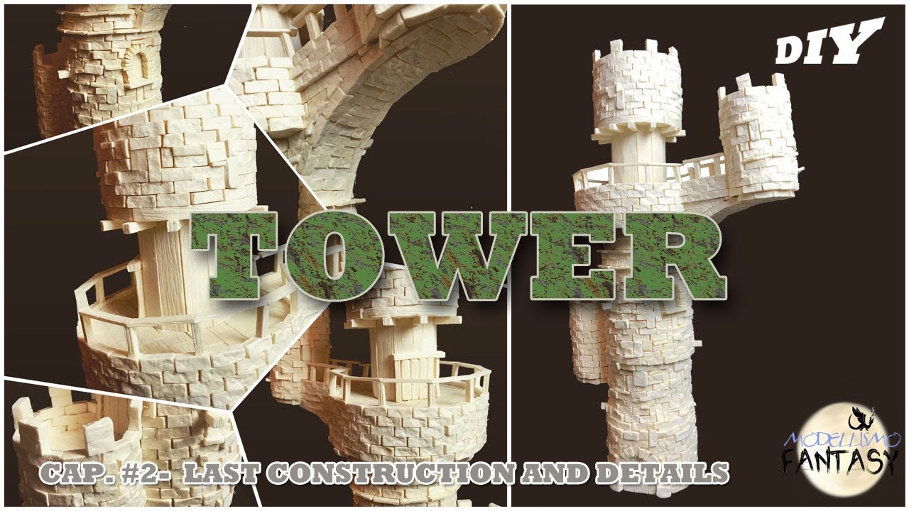 Tutorial costruzione di una torre di pietra in polistirene